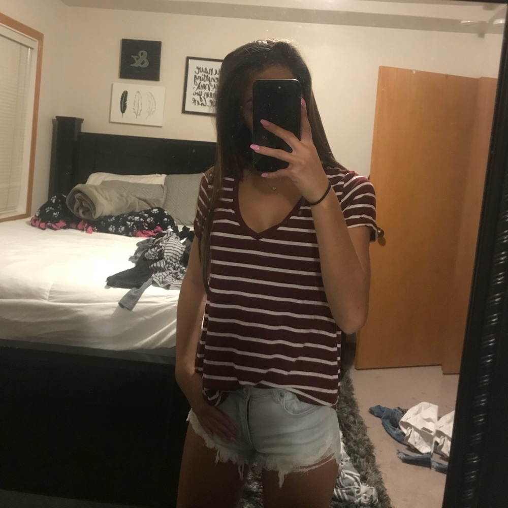 AEO Striped Tee